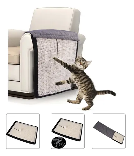 Forro protector rascador para gatos