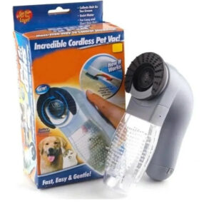 Aspiradora manual quitapelos para mascotas