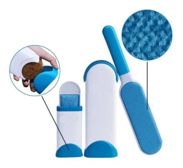 Cepillo quitapelos autolimpiable para ropa