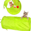 Túnel plegable interactivo para gatos