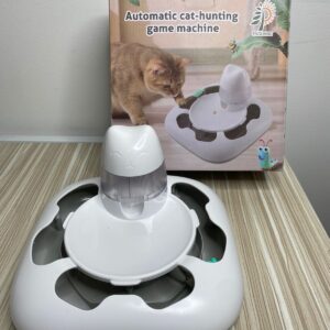 Juguete giratorio interactivo para gatos