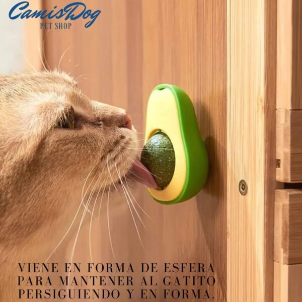1708135721aguacate3.jpg Juguete aguacate con catnip para gatos