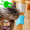 Rascador masajeador de silicona para gatos