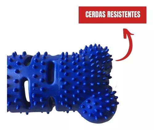 Juguete cepillo de dientes para perros
