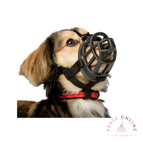 Bozal de silicona para perros