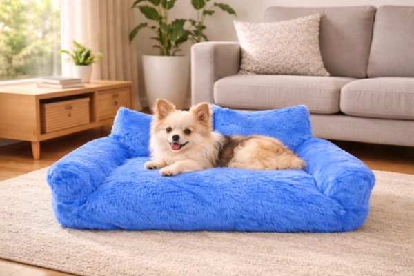 1771430509101.png Cama antiestrés tipo sofá para mascotas