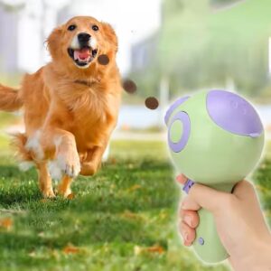 Lanzador automático de comida para mascotas